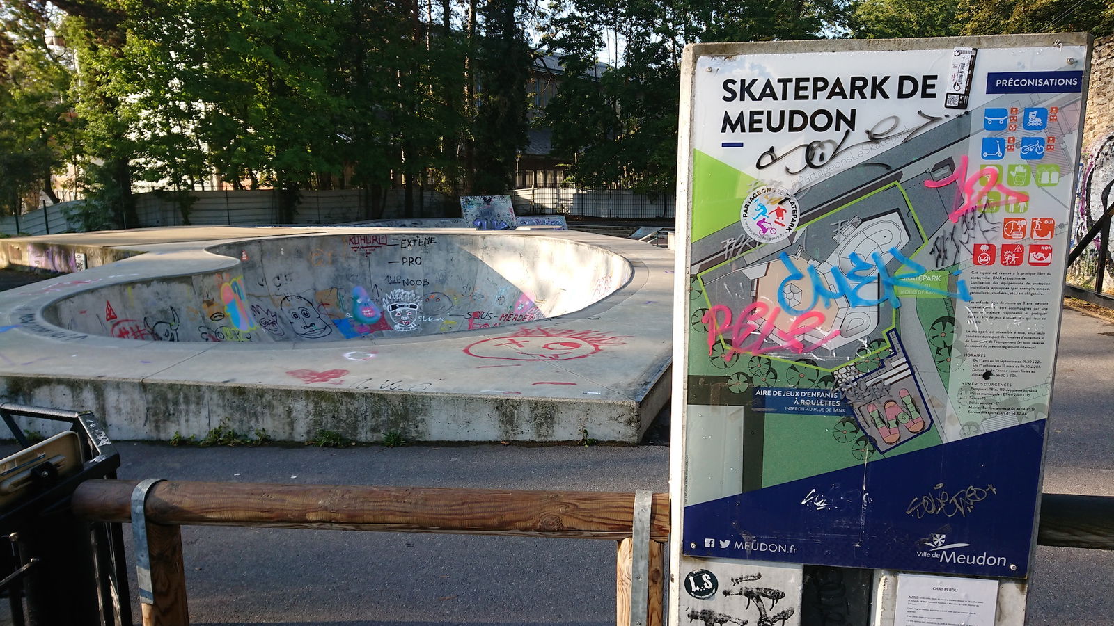 Meudon skatepark